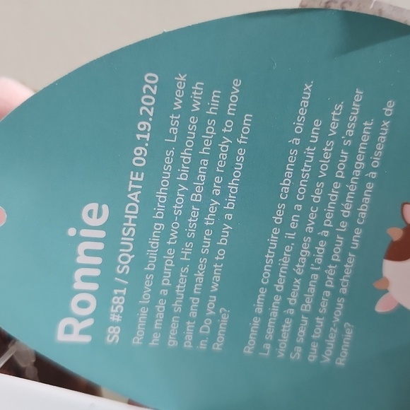 Squishmallows Ronnie the Cow 8 inch - Picture 8 of 9